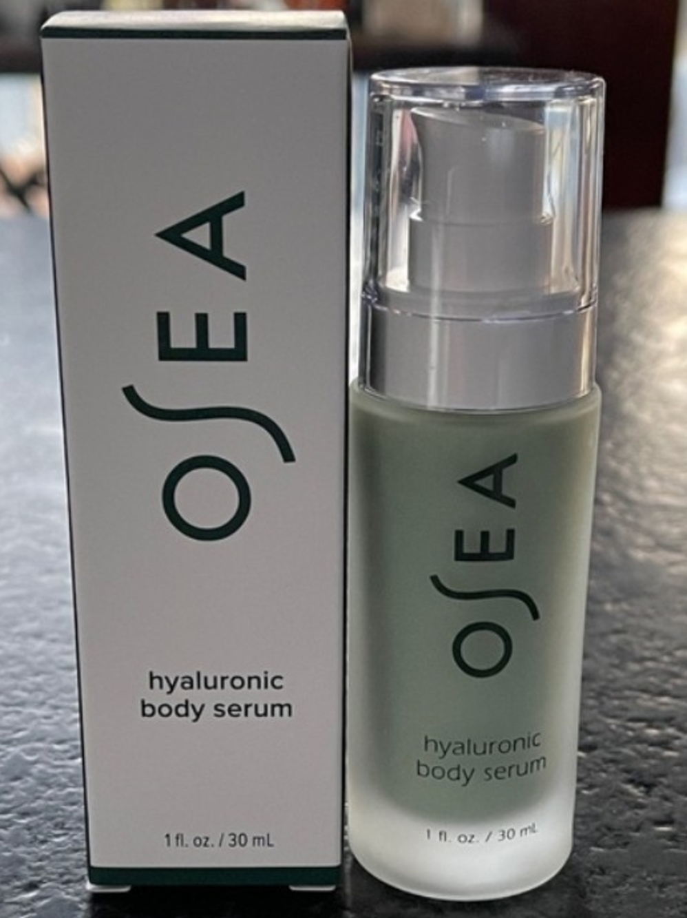 Sea Hyaluronic Body Serum — Mint Green Pump Bottle